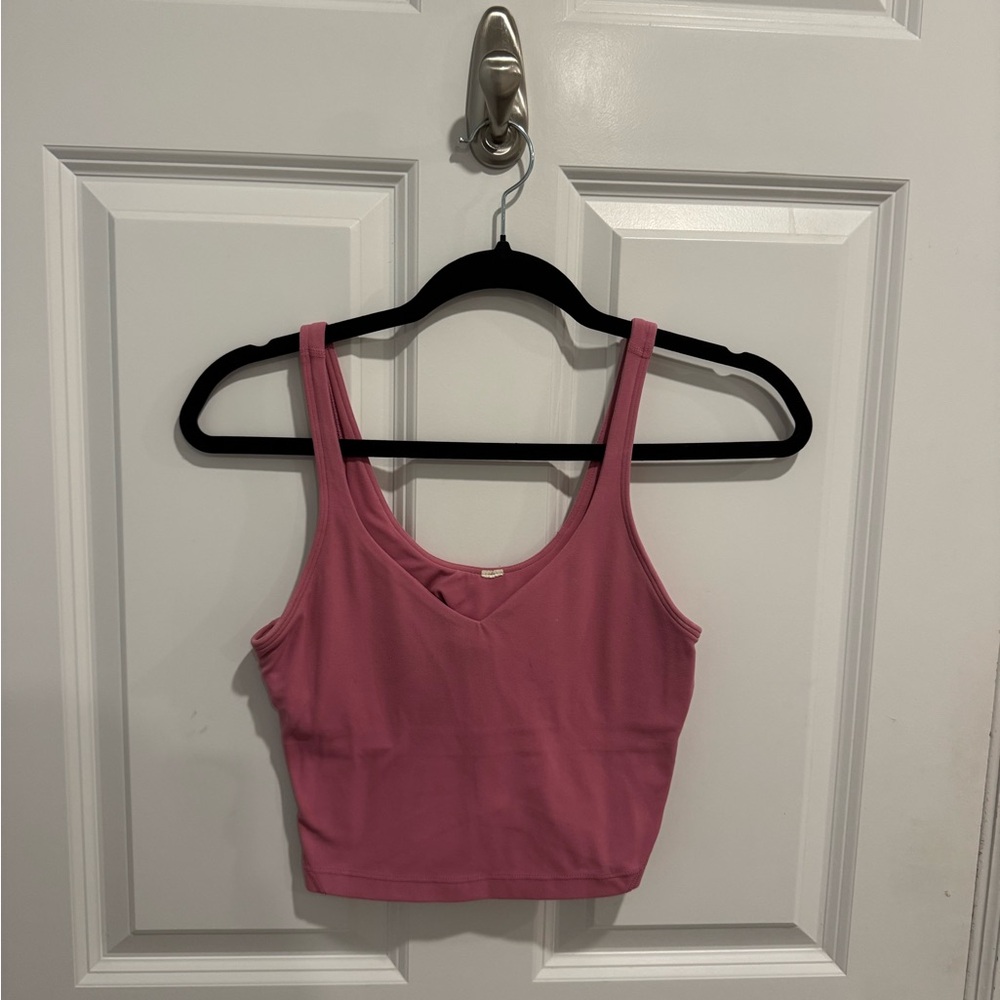Lululemon Athletica Pink Tank Top